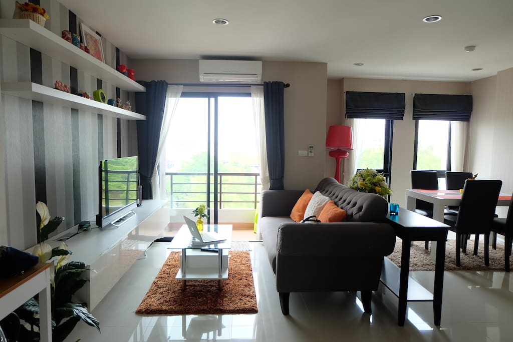The living room