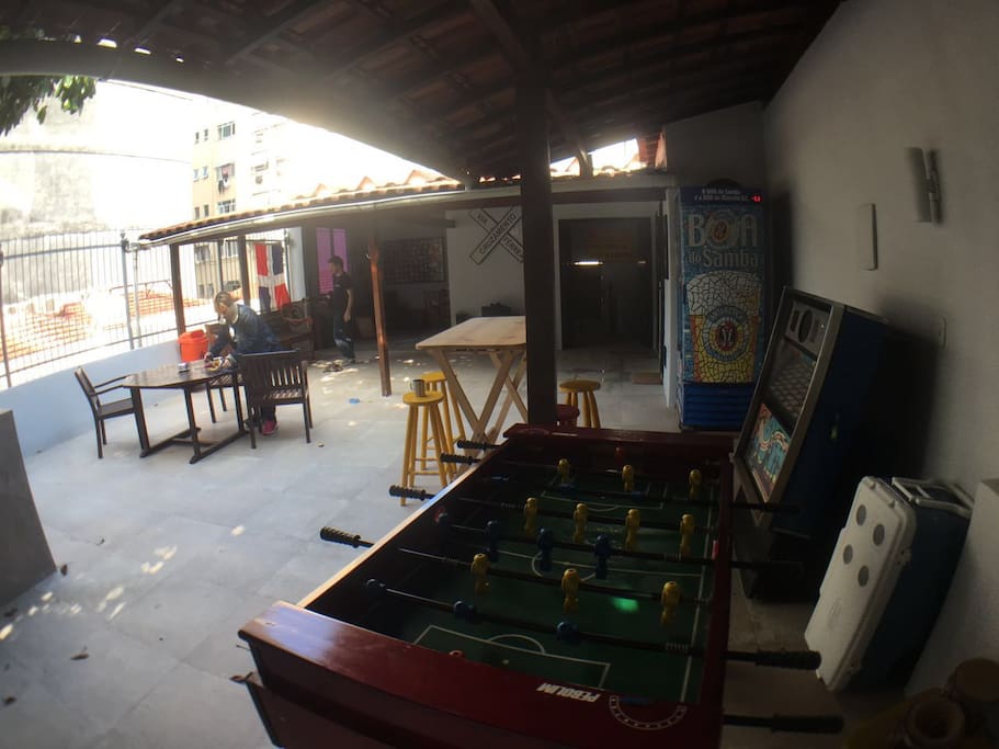 Area externa do apartamento