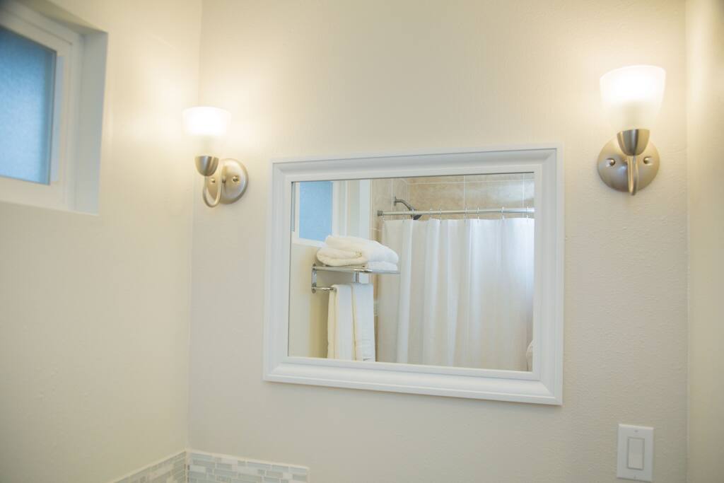 Bathroom interior-mirror
