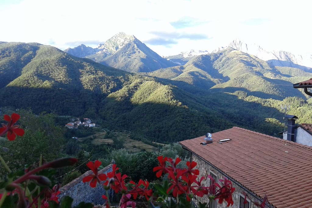 Flowers & incredible views... that's our Canto Quinto