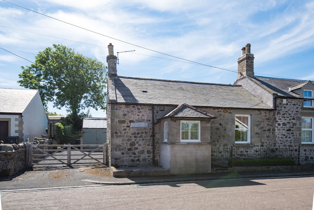 Built in the 1860's our single-storey, stone built cottage sits on a quiet road in the peaceful village of Branxton