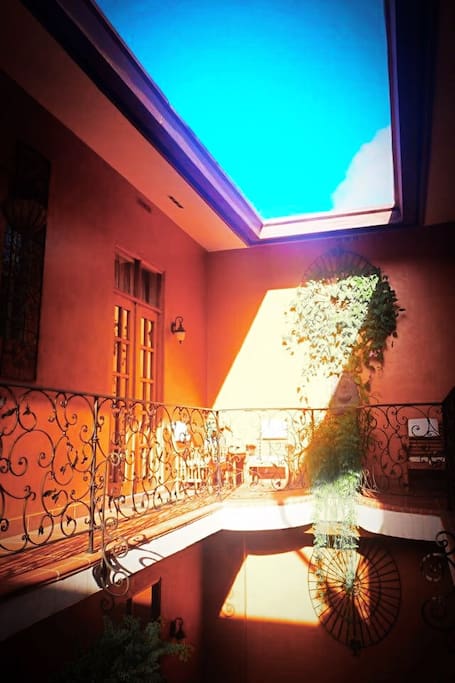 Light and sun in balconies