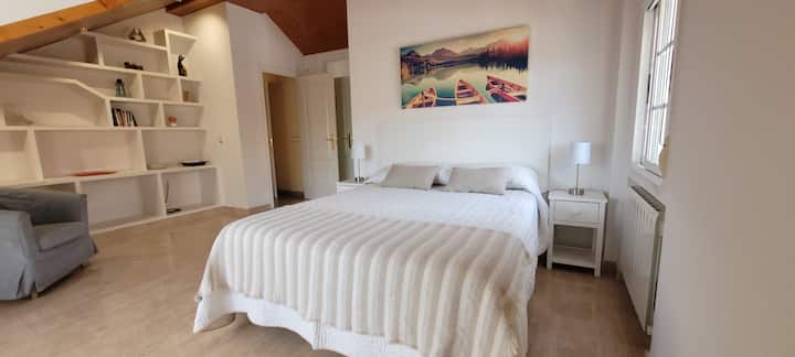 Penthouse room with private bathroom