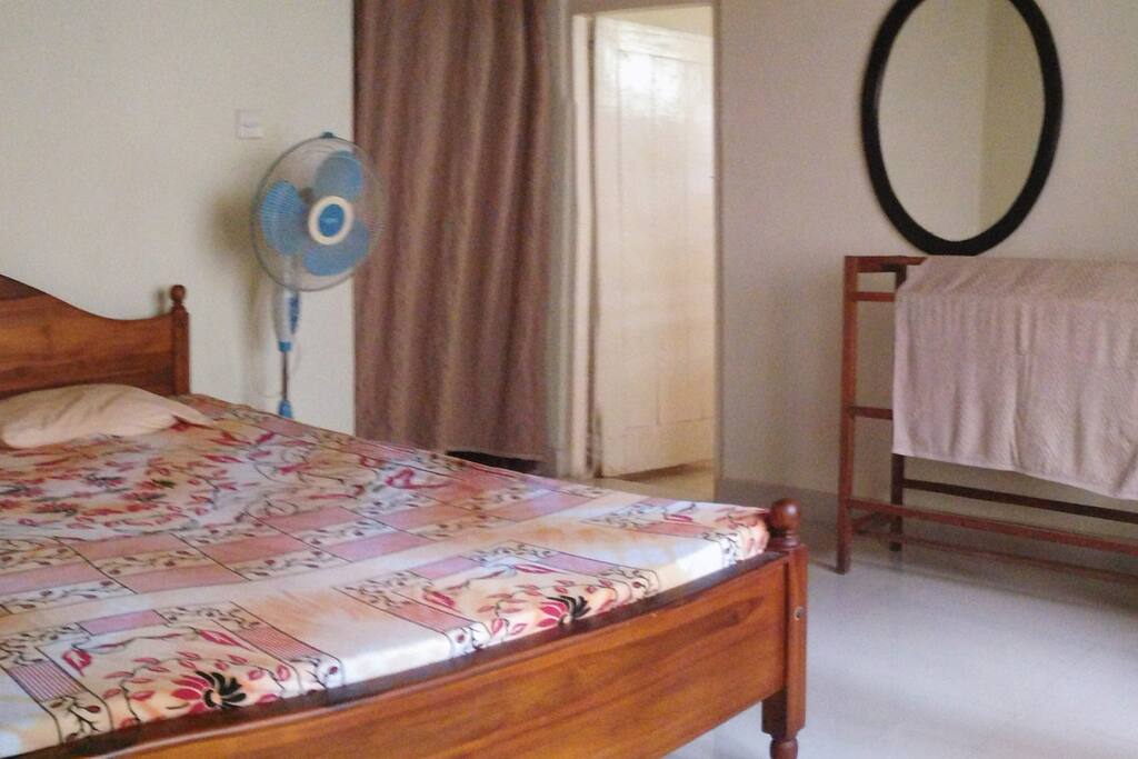Brown room