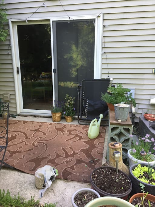 Outdoor patio