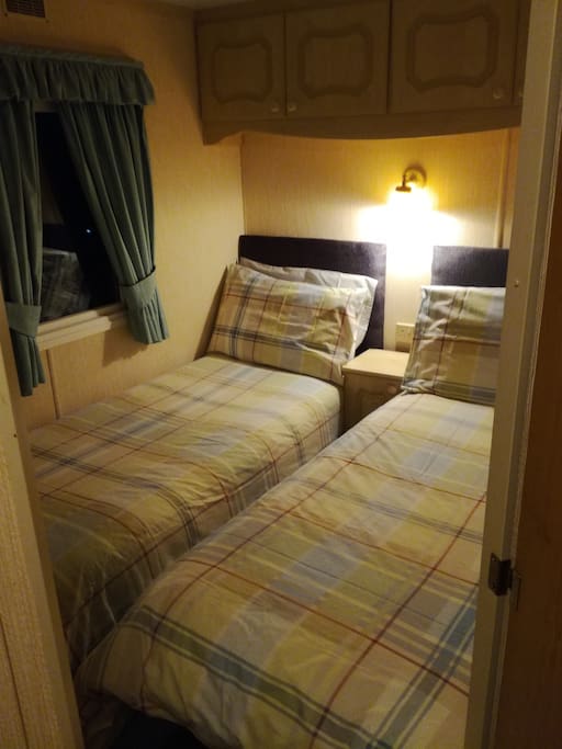 Twin bedroom.