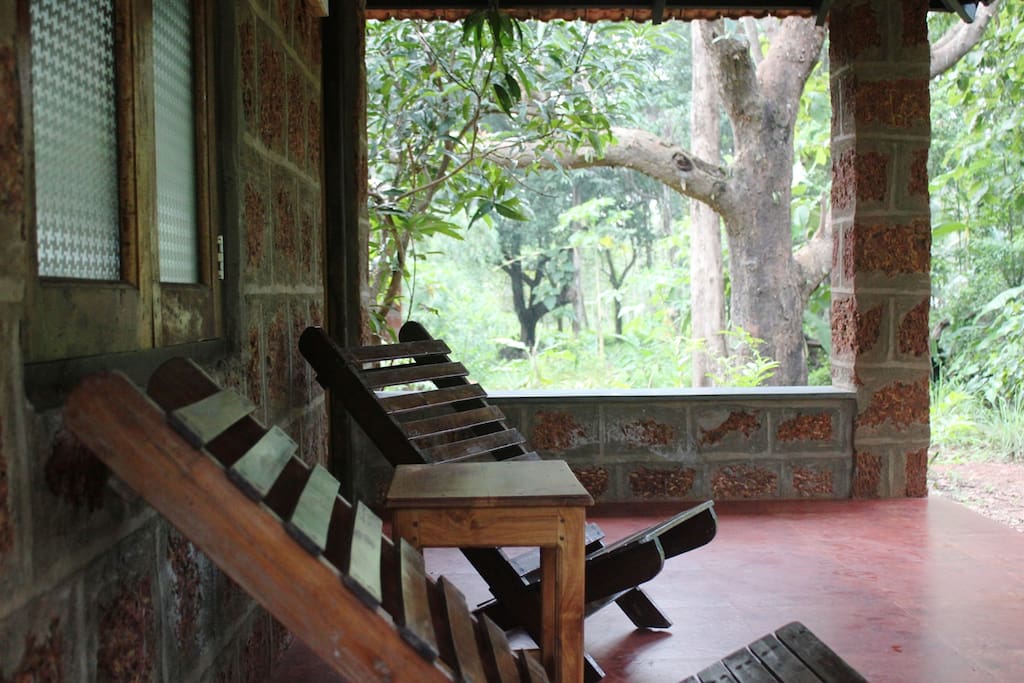 The verandah