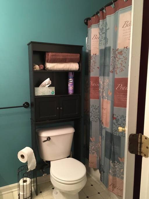 Private Bathroom with tub/shower combo