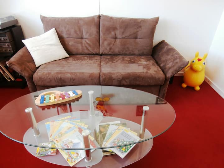 Child room with sofa bed