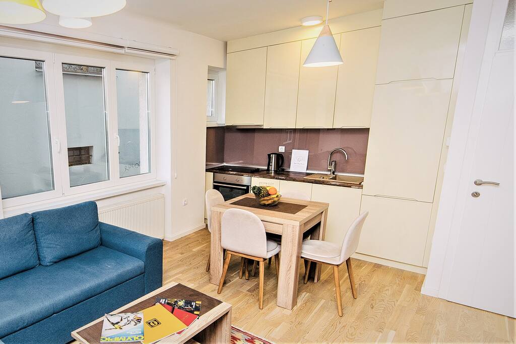 Modern Kitchen and dinning area