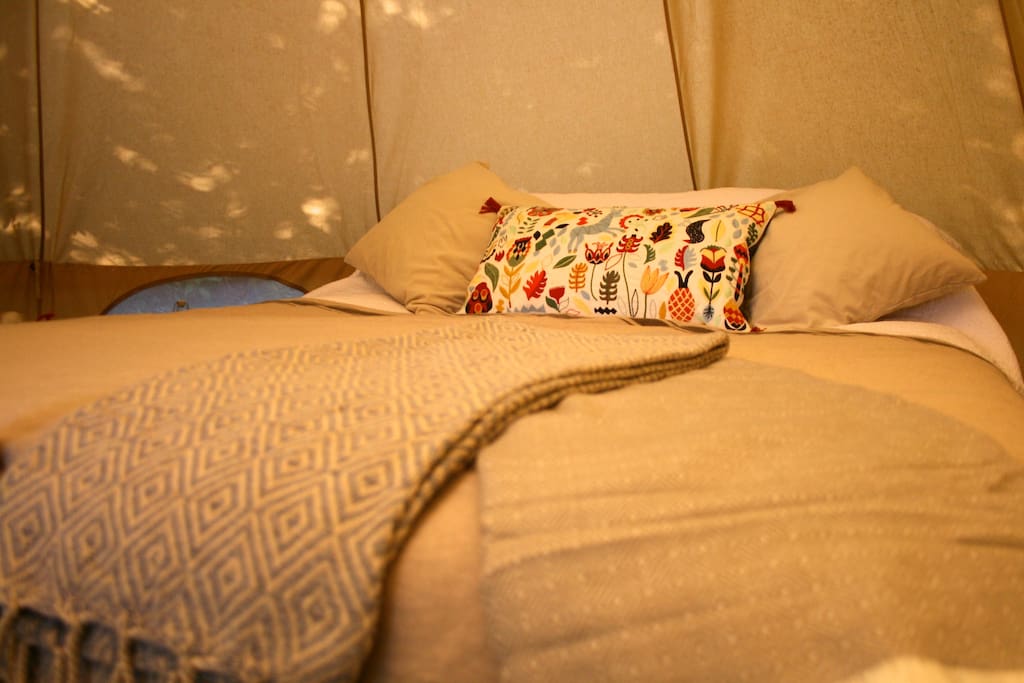ridiculously comfortable king-size bed