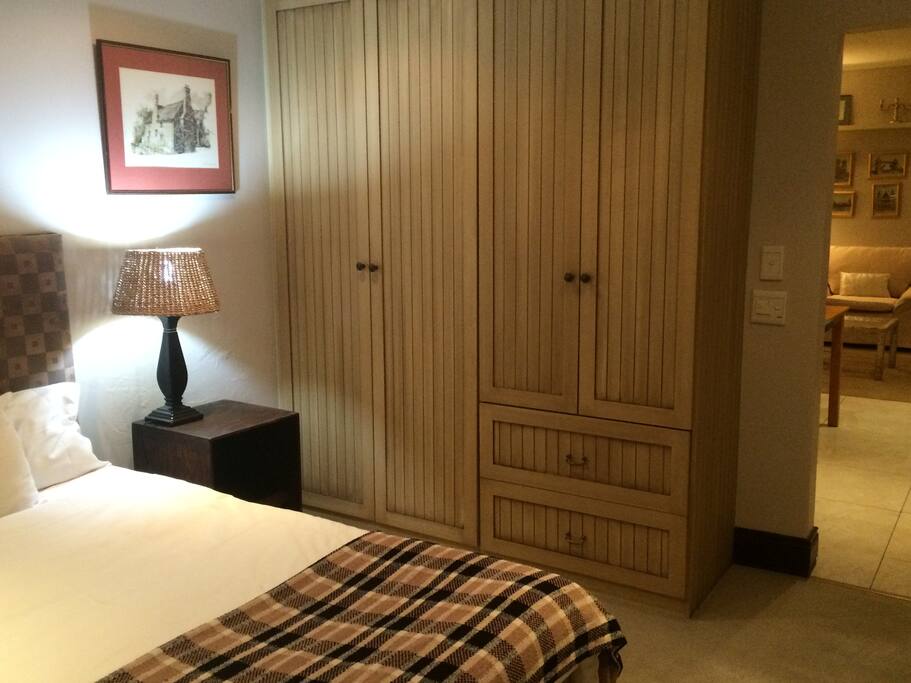 Plenty of cupboard space