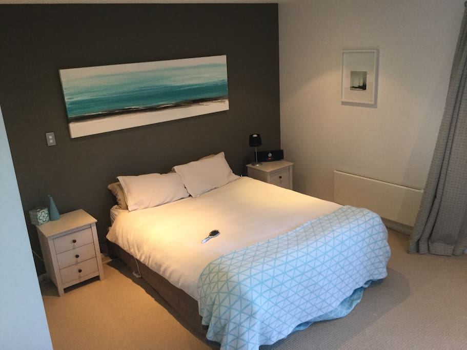 Master bedroom and ensuite downstairs