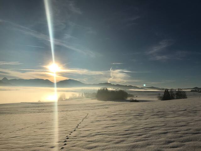 Charmante Wohnung mit Blick auf See