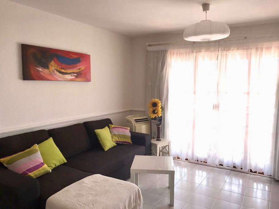 salone con divano letto