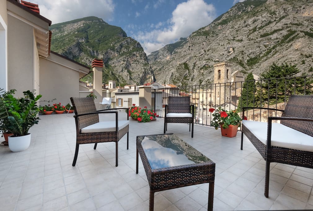 Vista dal terrazzo