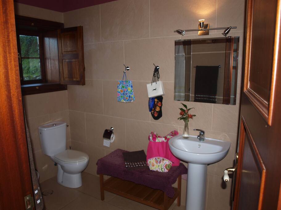 Baño completo exterior