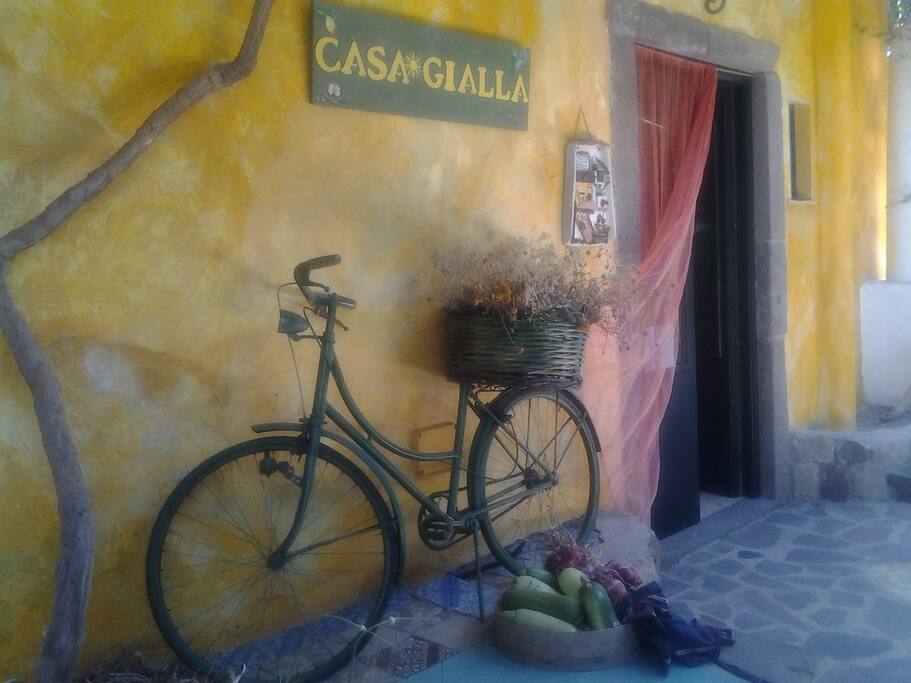 Ingresso Agriturismo Casa Gialla