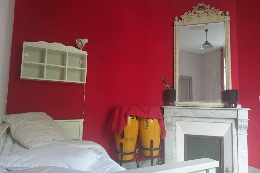 Une chambre baroque originale...