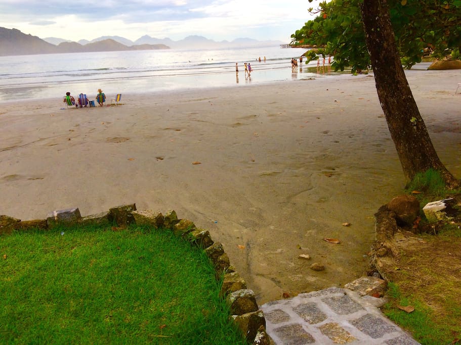 Acesso à praia