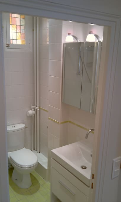 Salle de bain confortable !