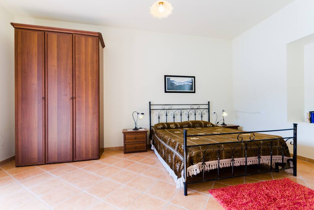 First Floor, Double or Triple Room: Double Bed (King Bed) + Sofa Bed (for 2 child 2/12 years or 1 adult). / Primo Piano, Camera Doppia o Tripla: Letto Matrimoniale + Divano Letto (2 bambini 2/12 anni o 1 adulto). #3