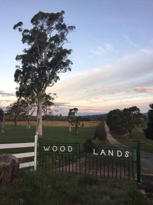 Woodlands Farm Driveway Entrance