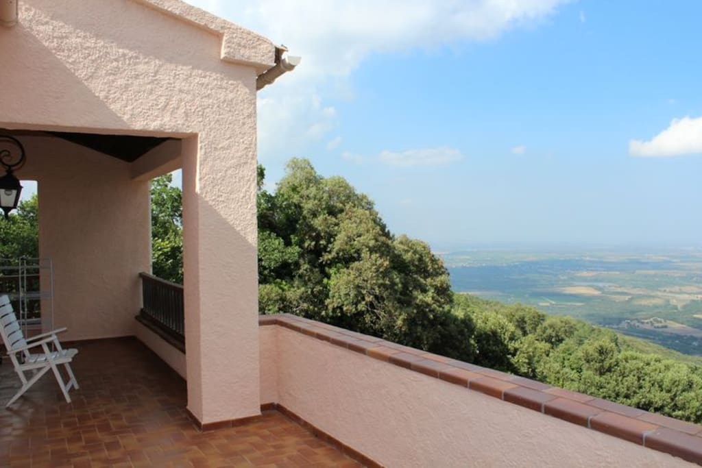 Vue depuis le balcon