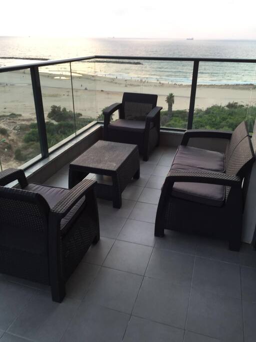 the balcony