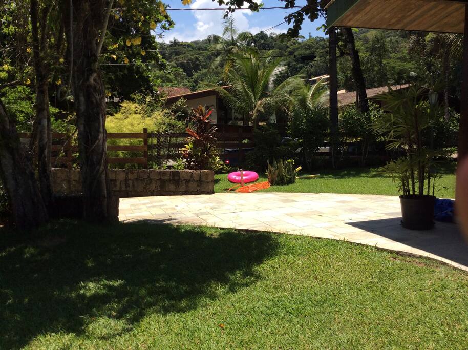 Entrada garagem