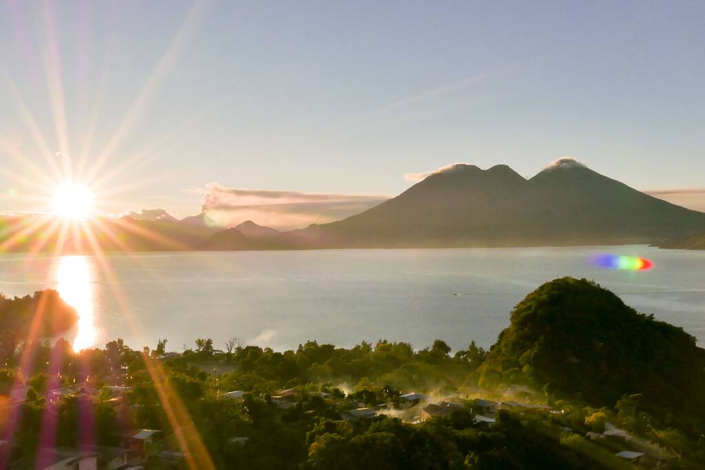 Sunrise from your bed...
