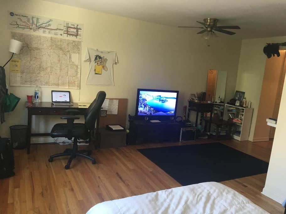 Shot from bed