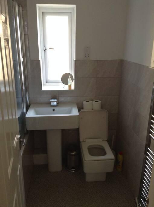 Private bathroom.
