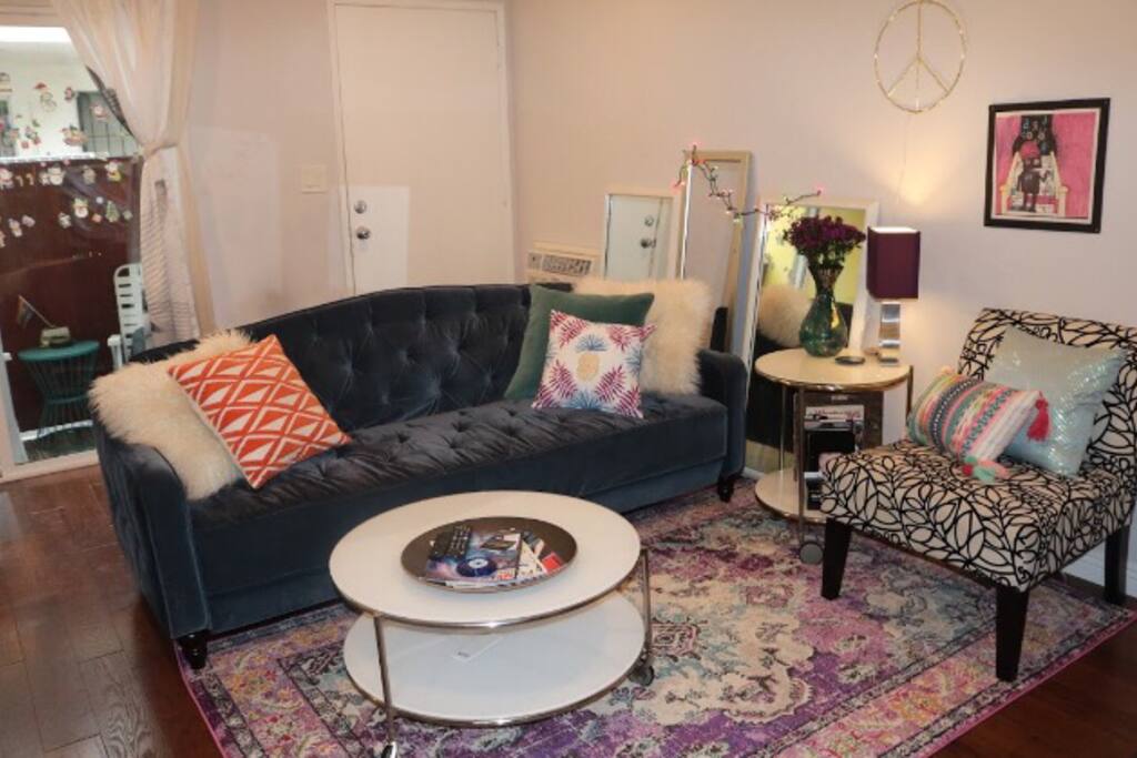 Living Room and Front entrance.