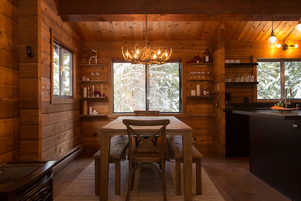 Upstairs Dining and Kitchen