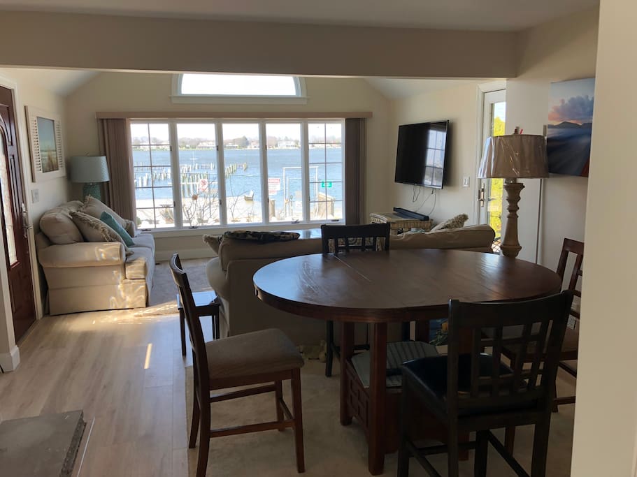 Dining and living room