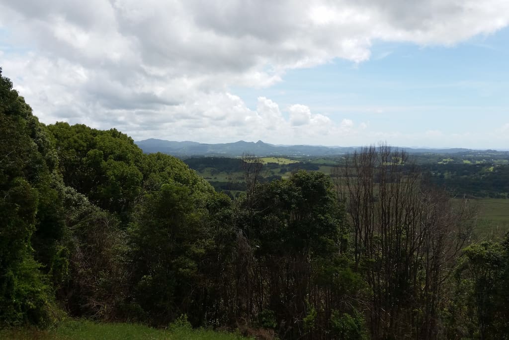 West view from the lounge of Mount Chincogan.