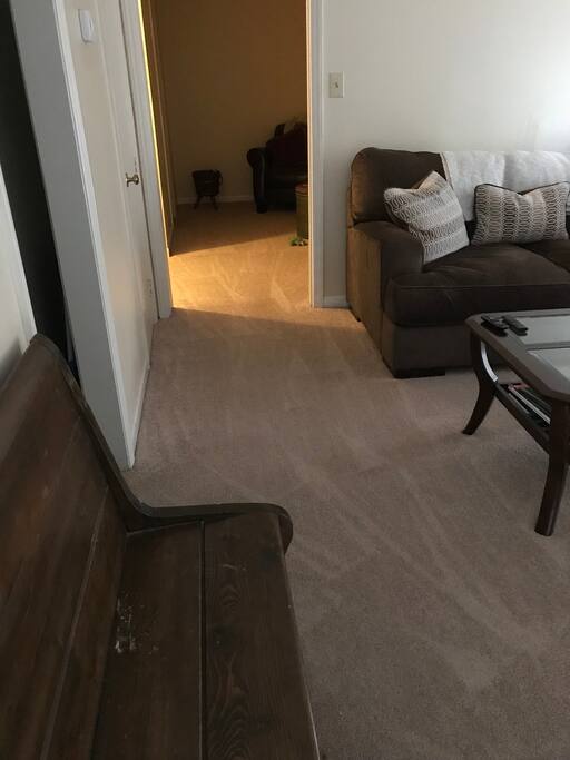 Going to the bedroom