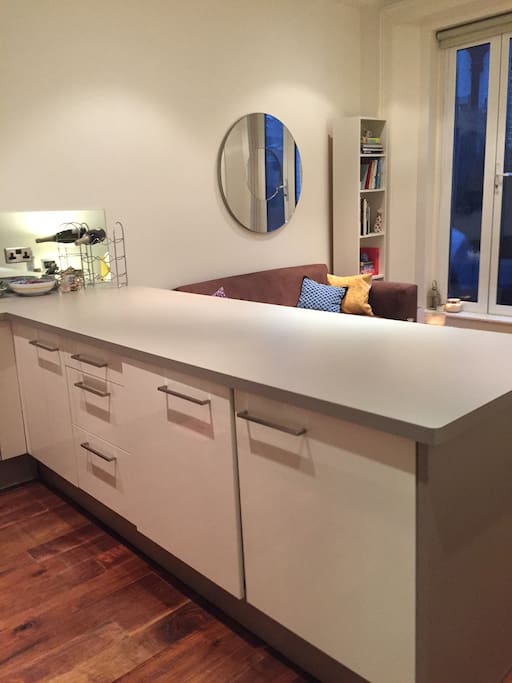 Kitchen/living area