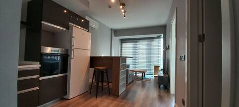 Secured residence, pool, gym,sauna,new furnituresC