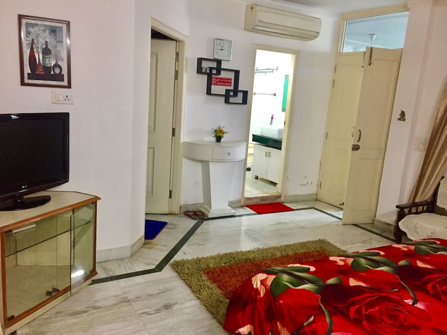 Portion of bedroom one