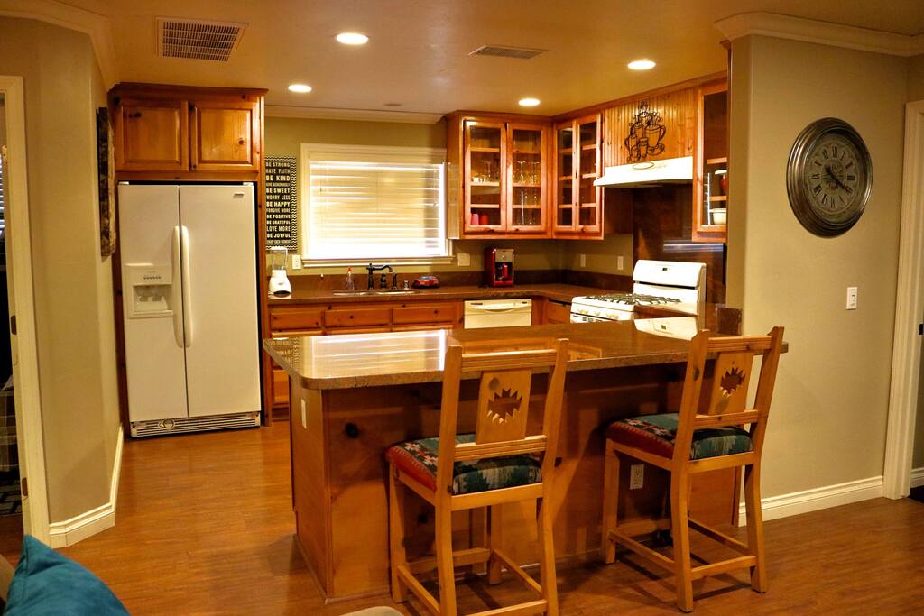 Upstairs kitchen