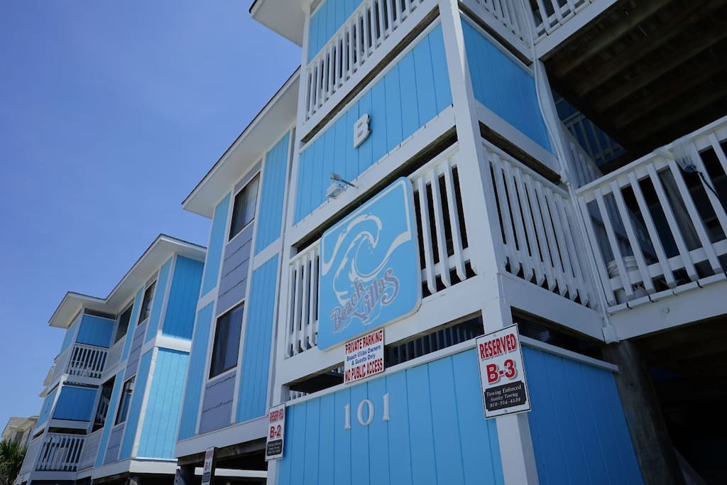 C3 is one unit in the Beach Villas 12-unit beachfront condominium complex