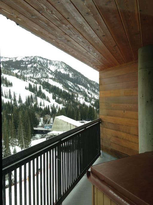 Beautiful views from every balcony.