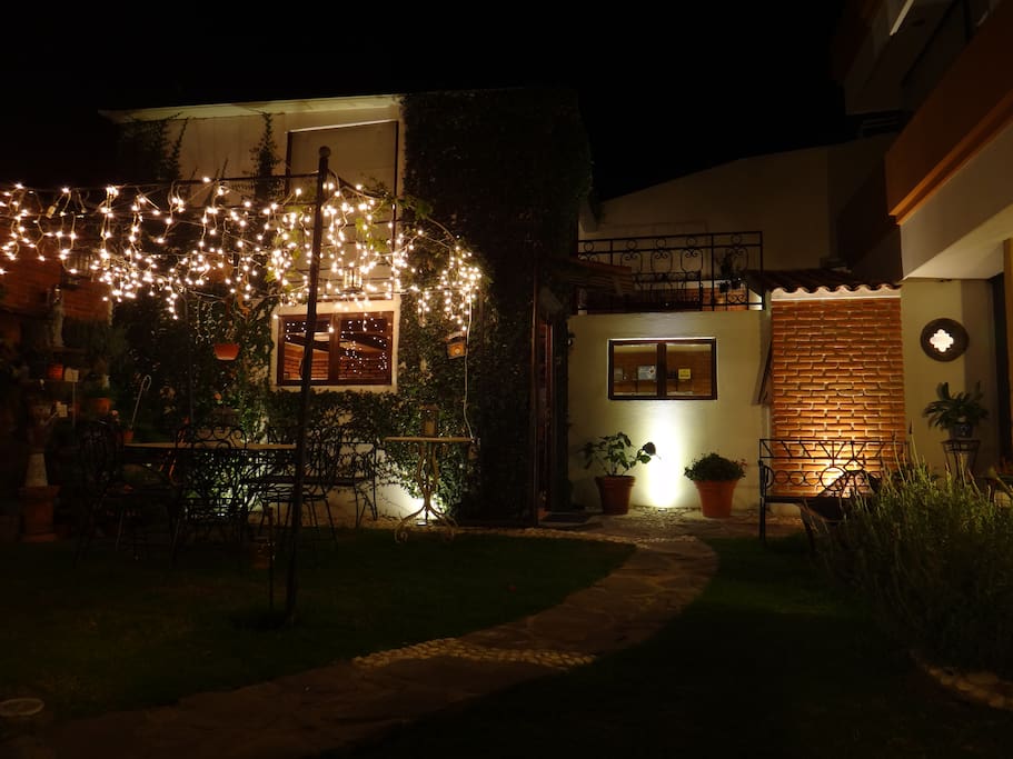 Night view of the Garden.