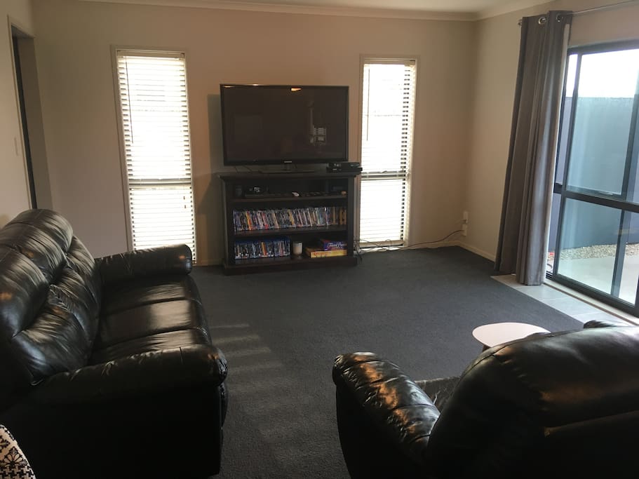 Lounge, TV and DVDs