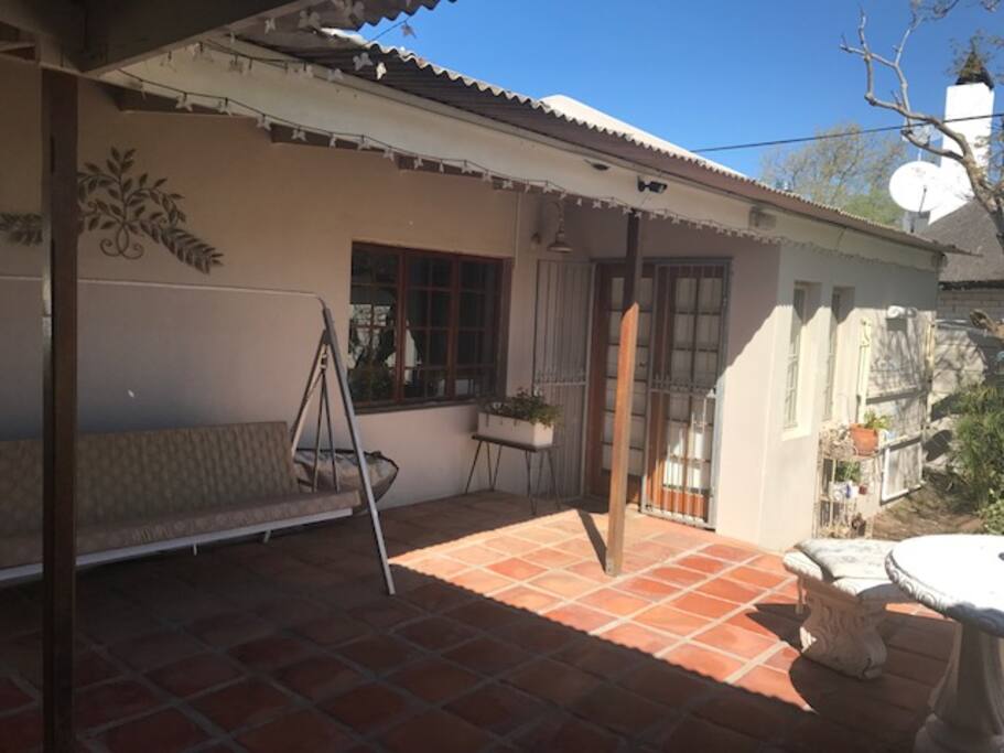 Entrance to Cottage
