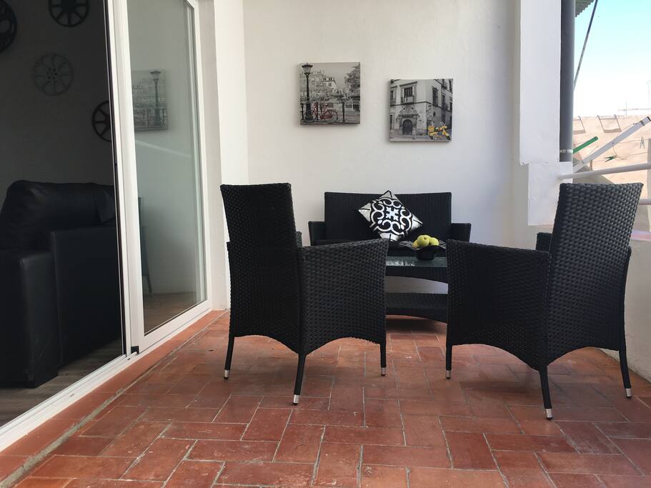 Terraza muy traquila