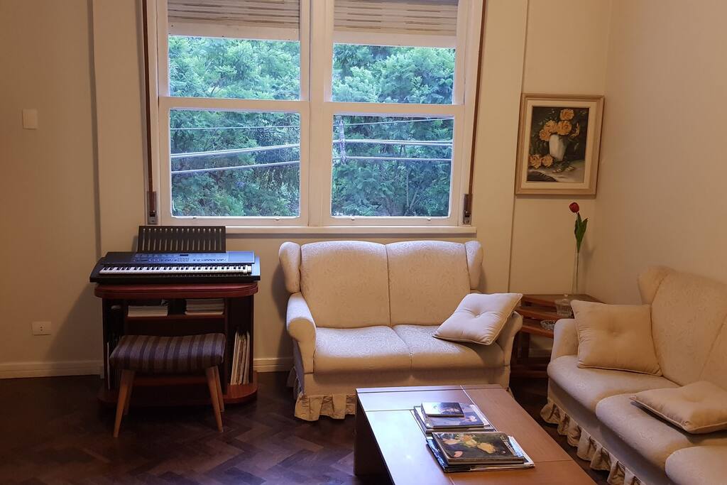sala com vista Passeio Público