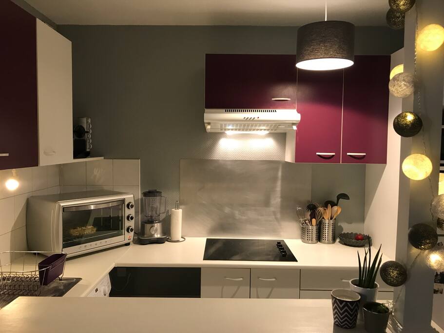 Cuisine équipée - nuit